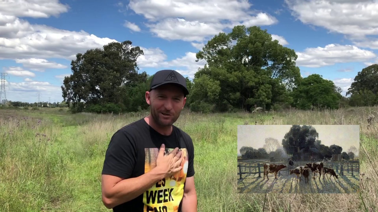 In the Australian artist's footsteps