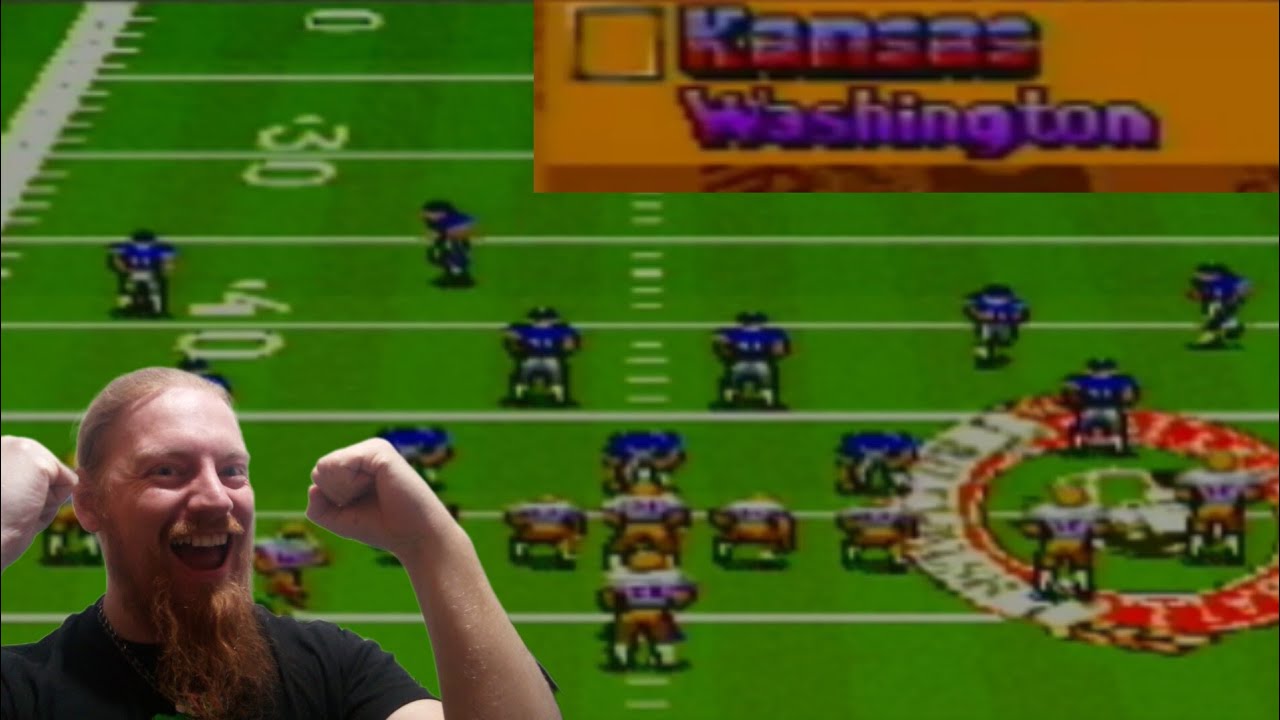 NEW SEASON KICKOFF GAME/ Bill Walsh College Football (SNES)