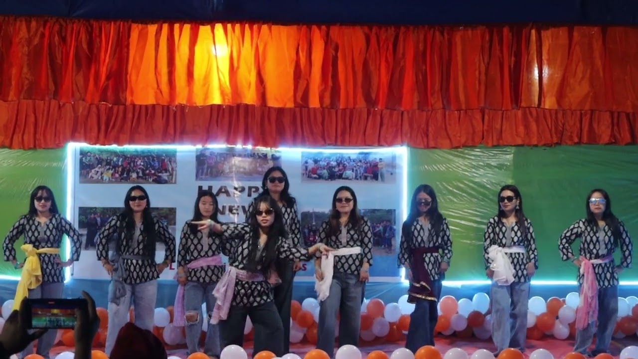 Group dance competition (winner GIRLS category) NEW YEAR CELEBRATIONS 2025-26 