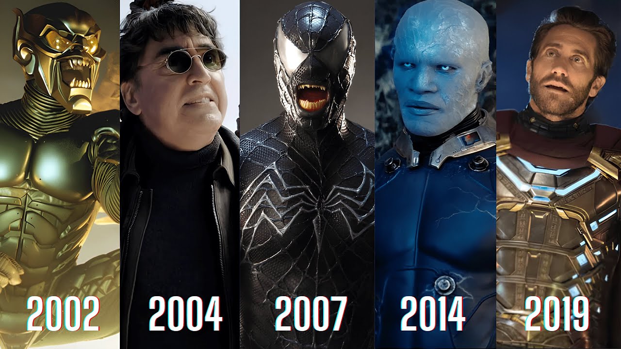 All Spider-Man Villains  | Every Enemy in Movies