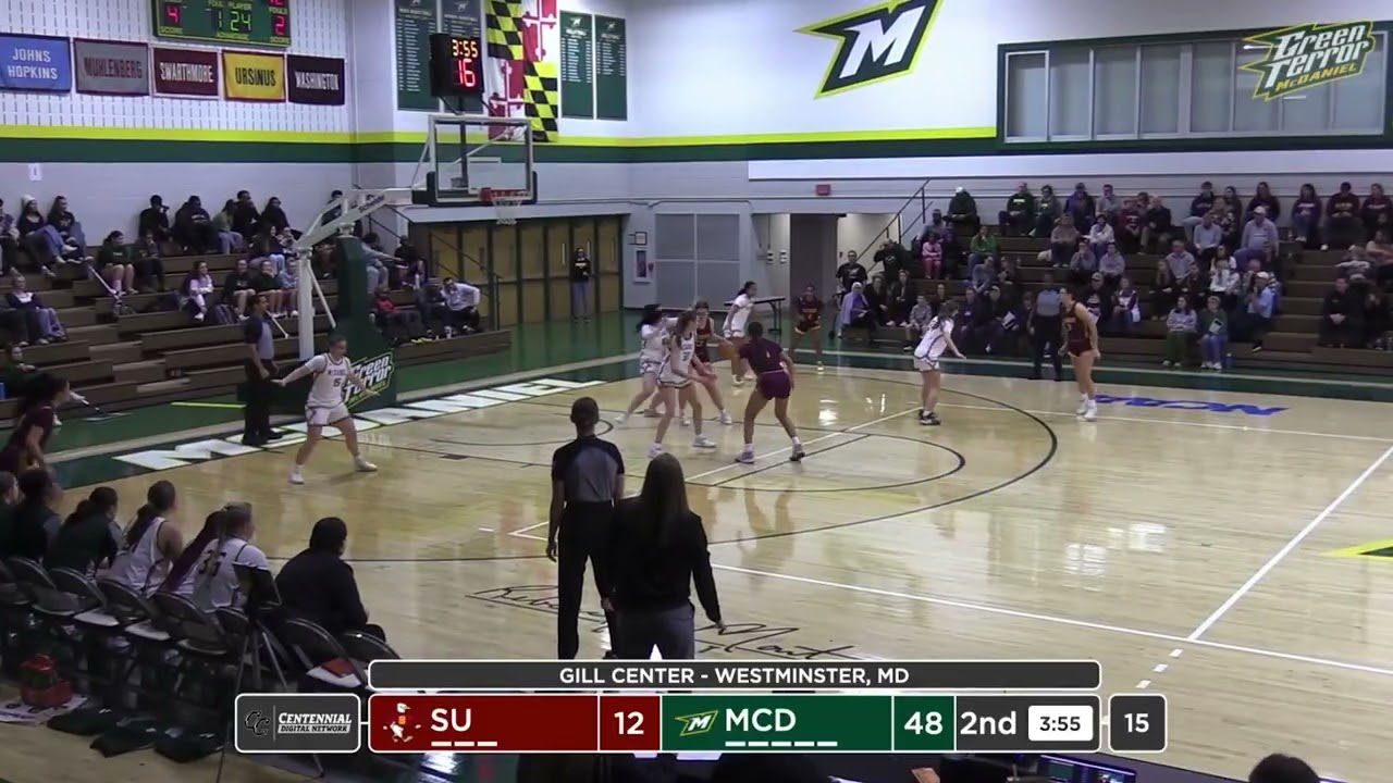 Salisbury vs. McDaniel Women's Basketball Highlights