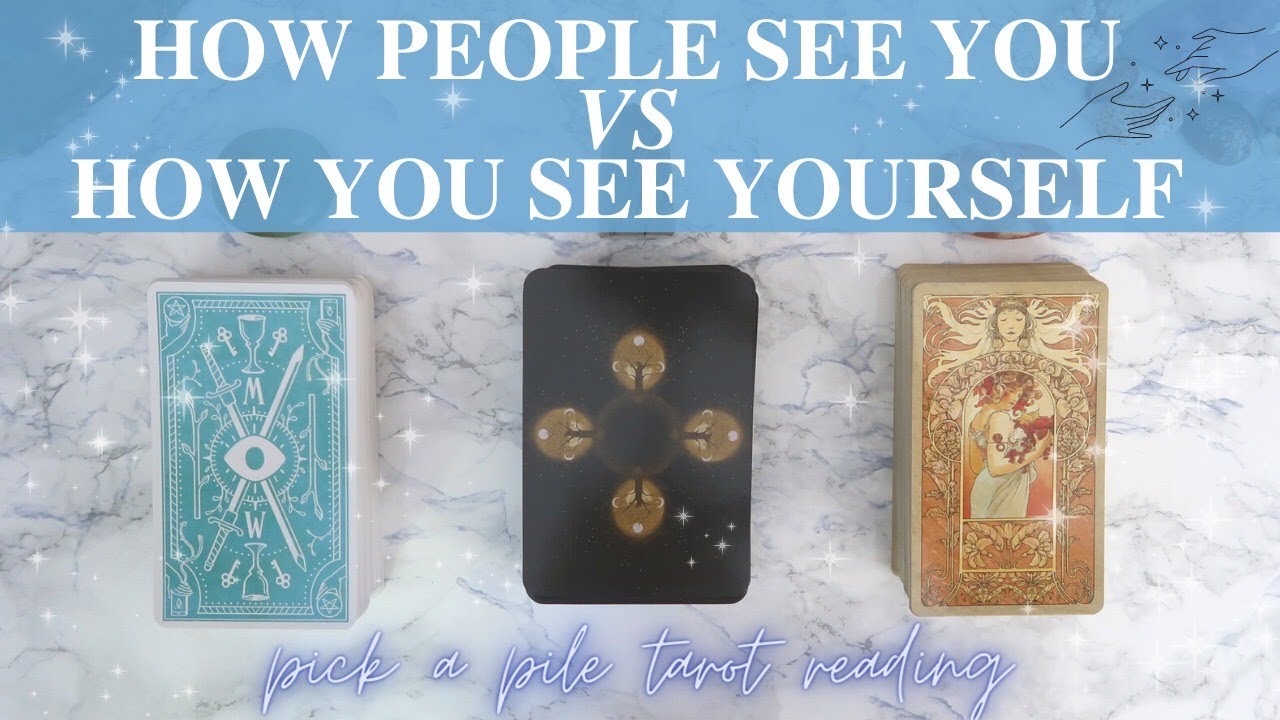 HOW PEOPLE SEE YOU VS HOW YOU SEE YOURSELF? Pick a card Timeless Tarot reading🌊