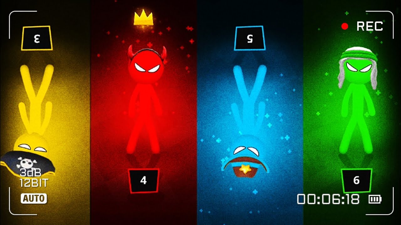 Охота за полицией #7 - Stickman Party