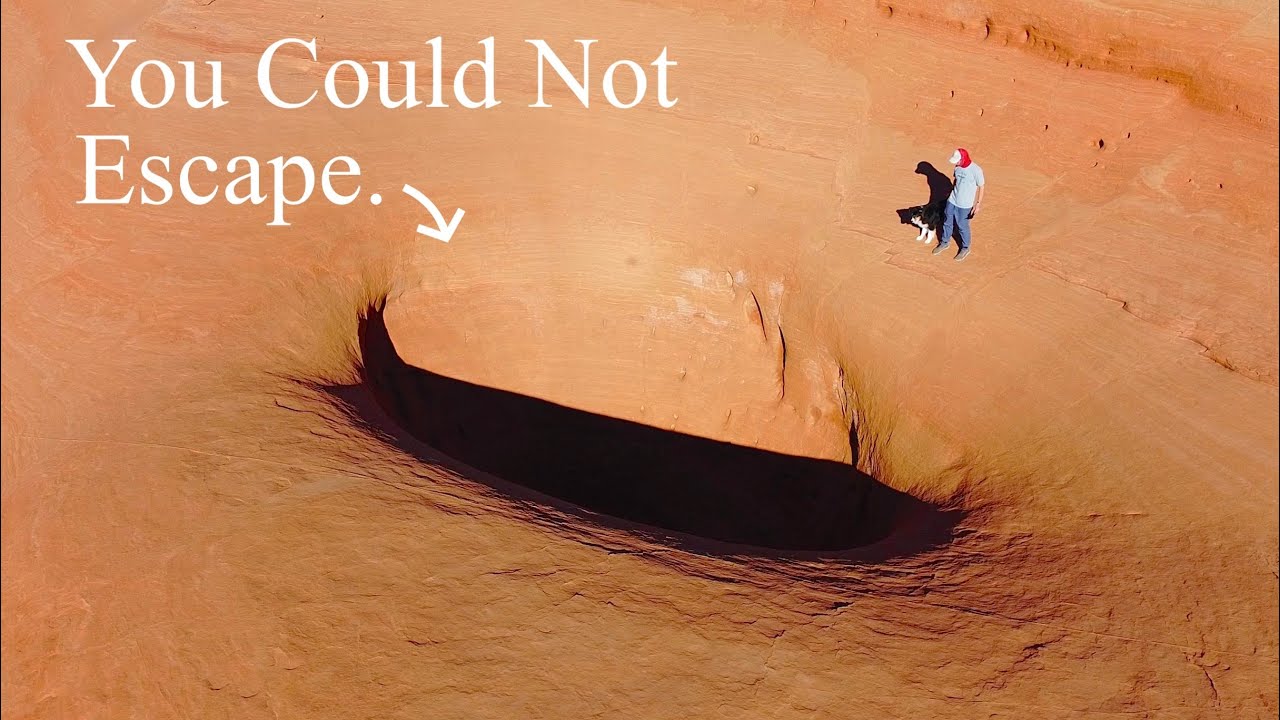 Я нашел эти гигантские дыры в скале на Google Earth.
