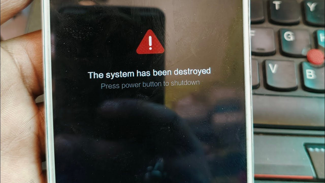 system has been destroyed// redmi 5 plus system has been destroyed // MI MOBILE  SYSTEM DESTROYED MI