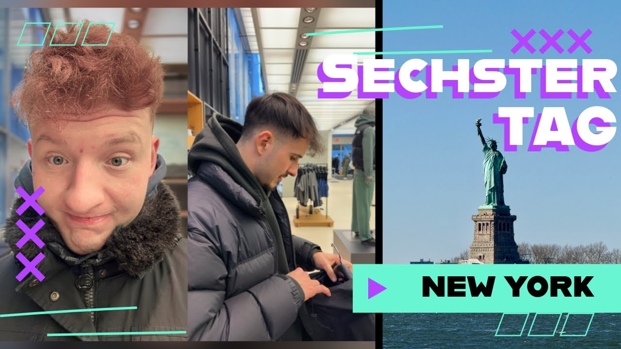 New York Vlog Tag 6 – Wall Street & Freiheitsstatue