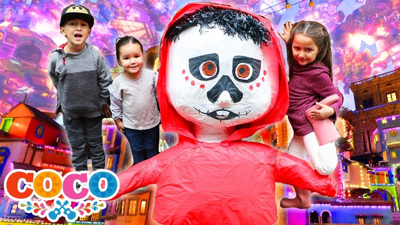 HUEVO/PI&Ntilde;ATA SORPRESA GIGANTE DE MIGUEL COCO | PLAYWORLDTV