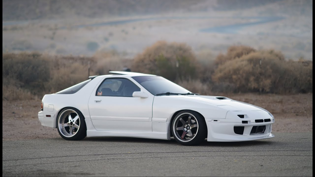 First Time Drifting My RX7