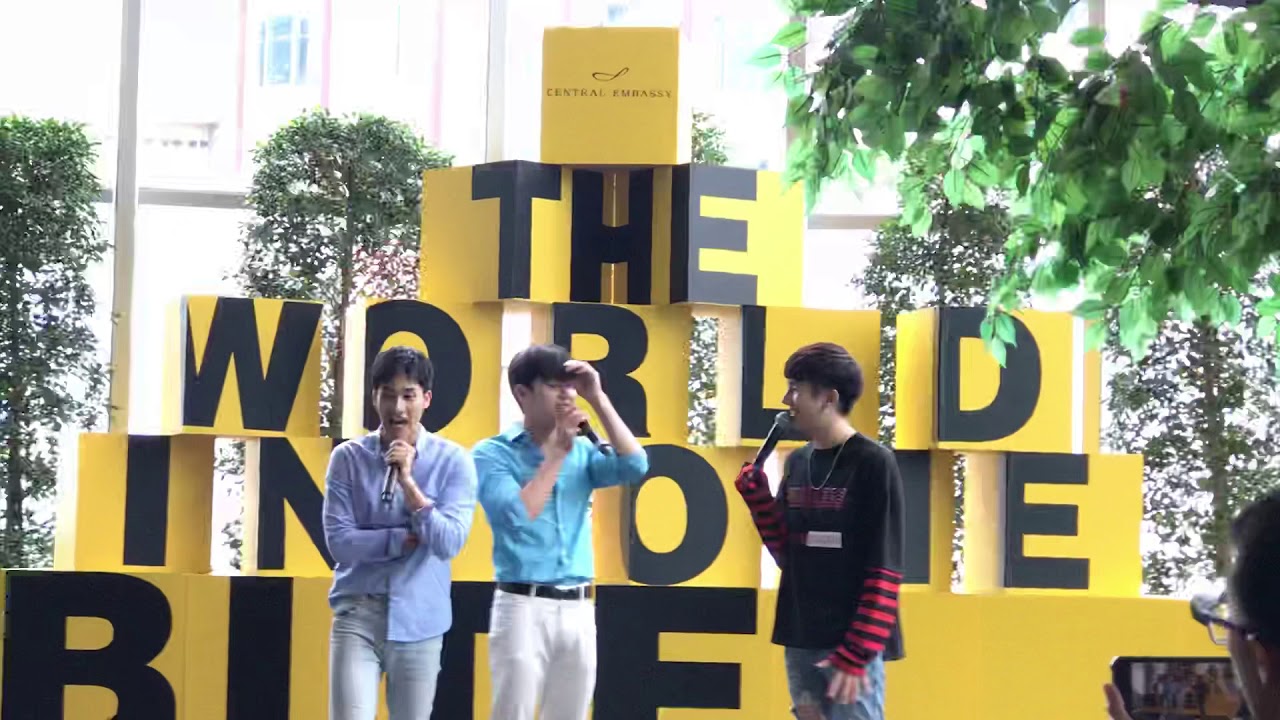 180813 TayNew - The World in One Bite @ Central Embassy Part 8