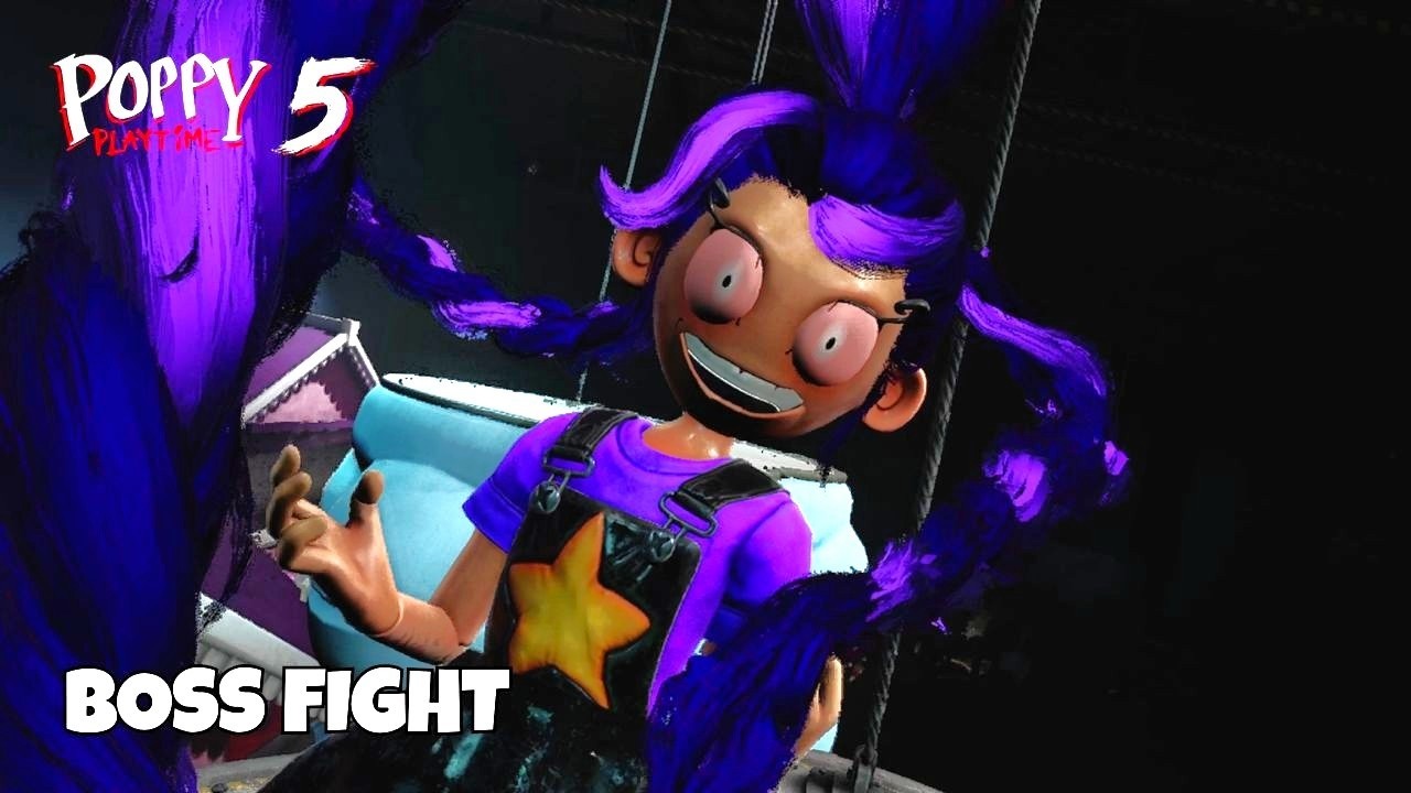 Poppy Playtime Chapter 5 - Lily Lovebraids Boss Fight