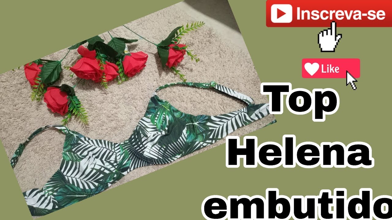 Top Helena embutido