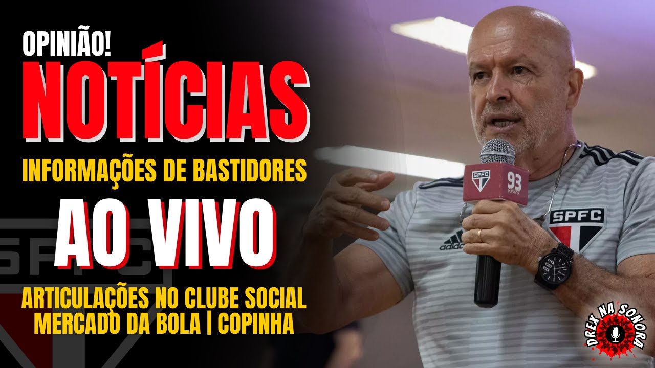 AO VIVO! ARTICULAÇÕES NO SOCIAL PARA A VOLTA DO CASARES | COPINHA E MOVIMENTAÇÕES DO MERCADO DA BOLA