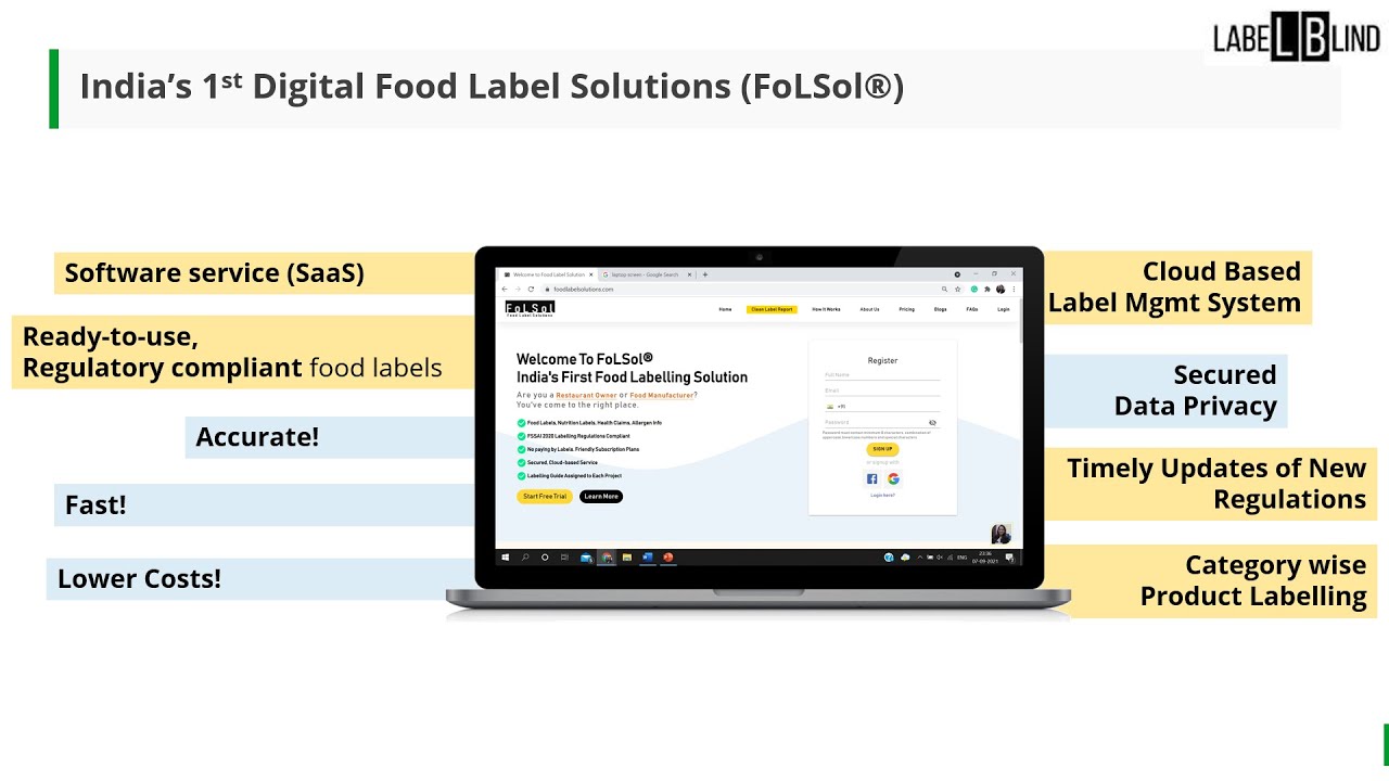 Digital Food Labelling Solutions for Pre-Packaged Food Manufacturers