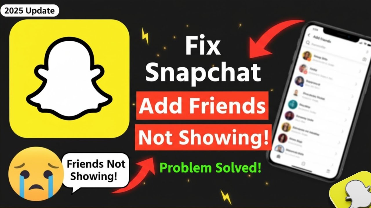 🚨 Исправьте сейчас! Проблема с добавлением друзей в Snapchat не отображается 😵 | Имя друга сегодн...