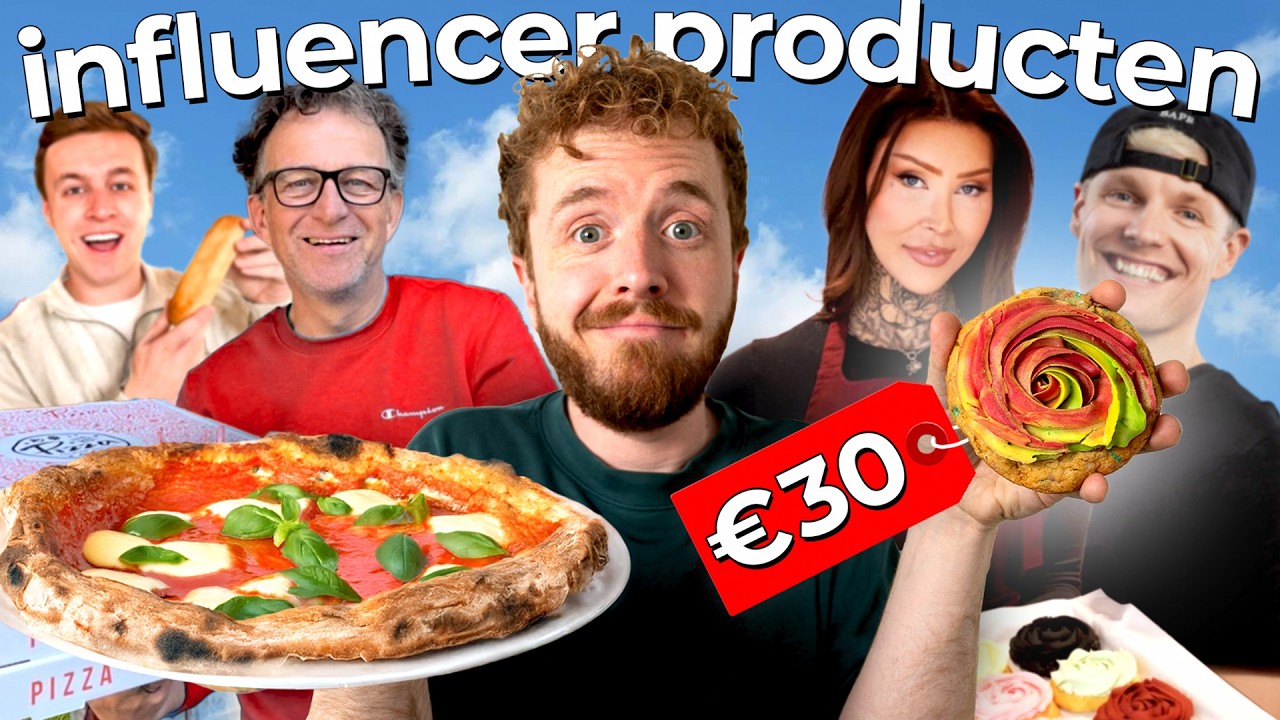 We testen de meest BIZARRE Influencer FOOD PRODUCTEN!
