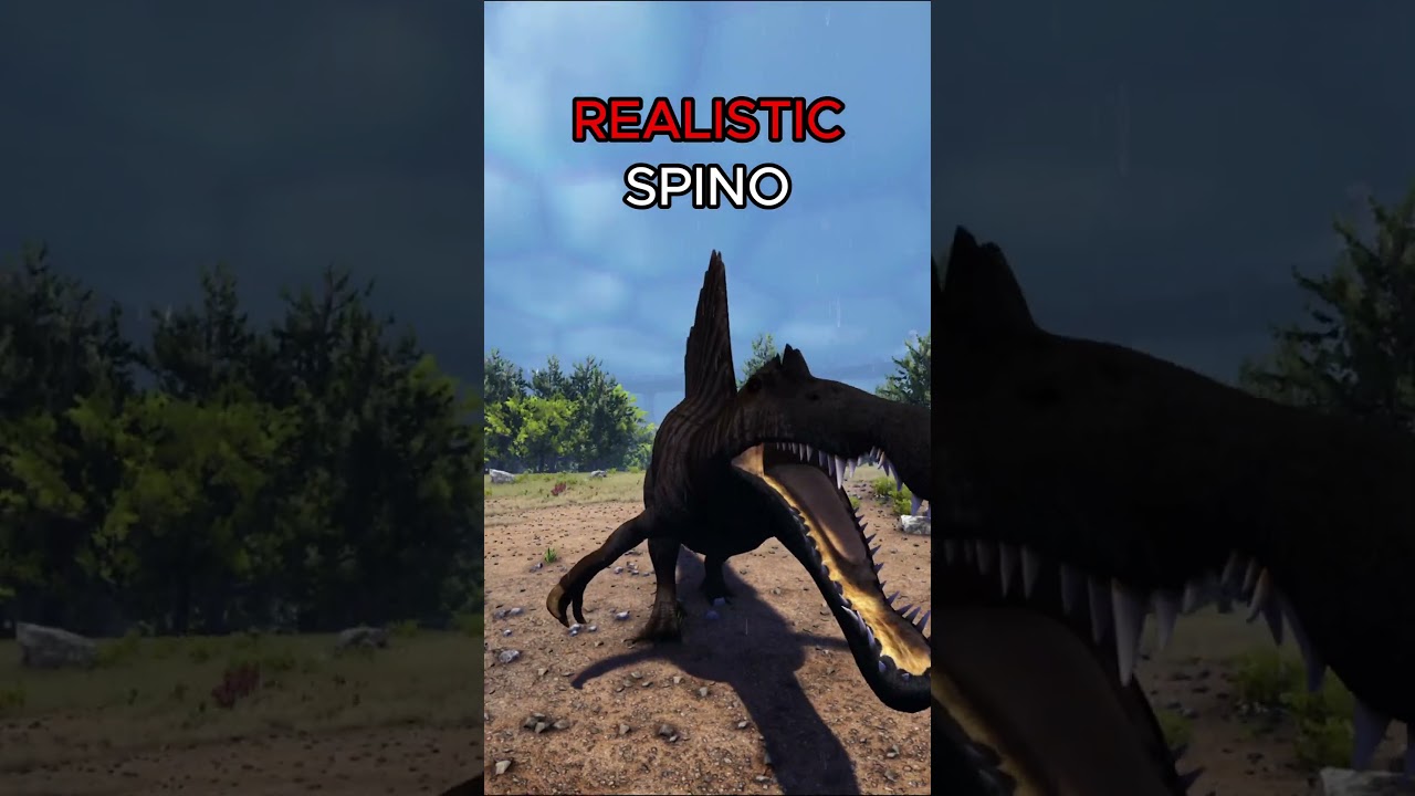 ARK DINOS REALISTIC FORMS 