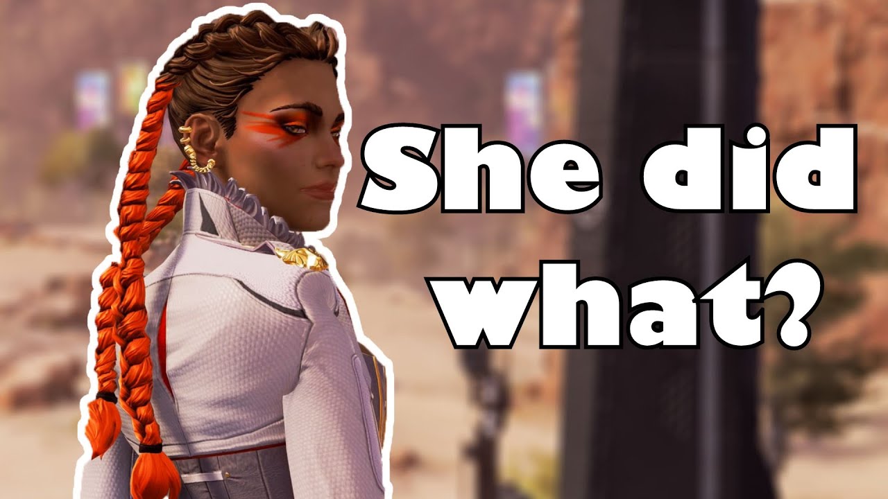 He got upset when She was doing **** Apex Legend (Funny Moments)
