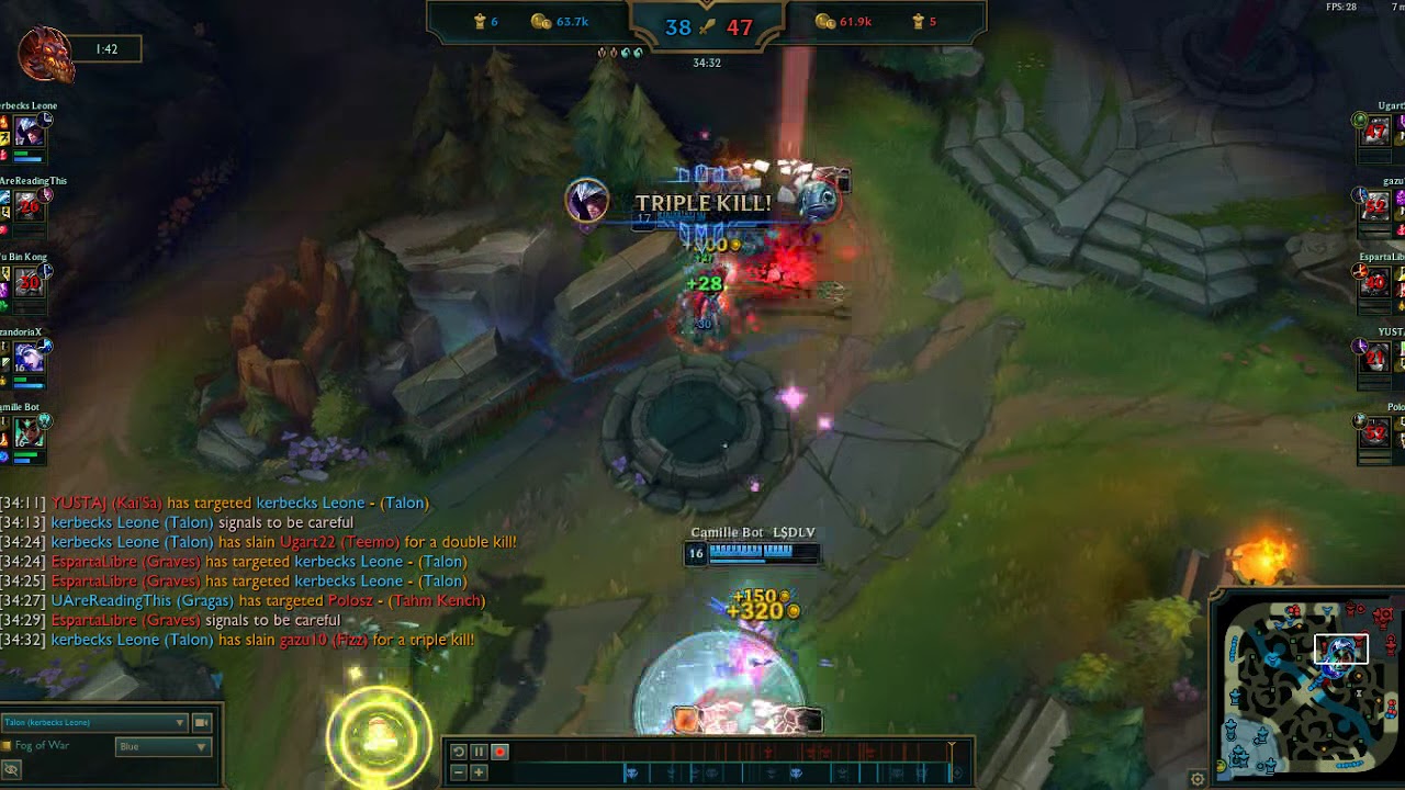 Dead man's Plate on Talon ... Genius
