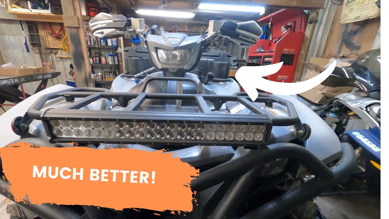 2021 YAMAHA GRIZZLY BAR RISER INSTALL