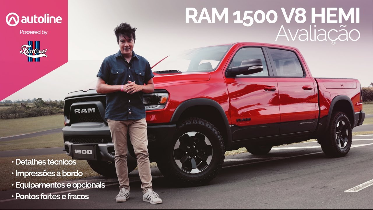 Aceleramos a nova RAM 1500 REBEL: 400 cv em seu V8 Hemi 5.7, no Autódromo da Capuava! Avaliação