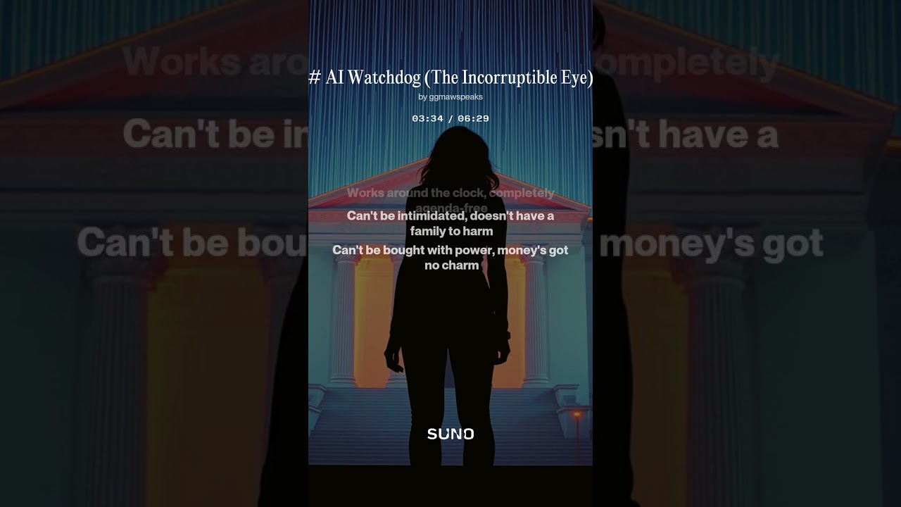 # AI Watchdog/The Incorruptible Eye (Outlaw Country Rock)/Claude #ggmawspeaks #definingmoments