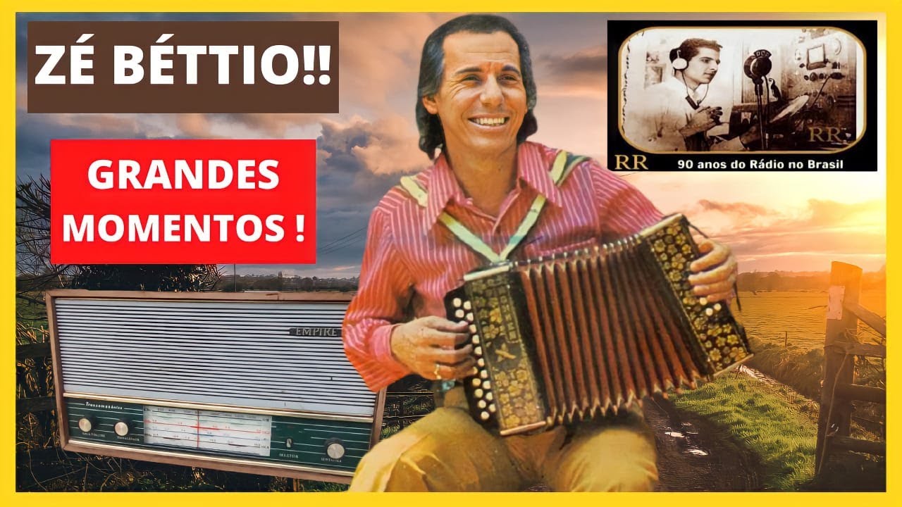 ZÉ BÉTTIO | VAMOS LEVANTAR GENTE!! | OLHA A HORA!! | GRANDES MOMENTOS E UM POUCO DA SUA HISTÓRIA