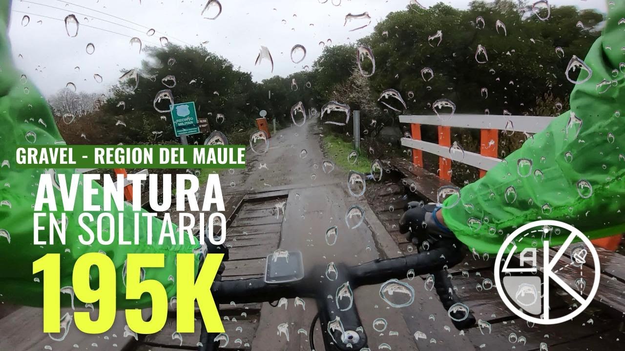 195K en solitario y con lluvia - Precordillera Linares - Chupallar