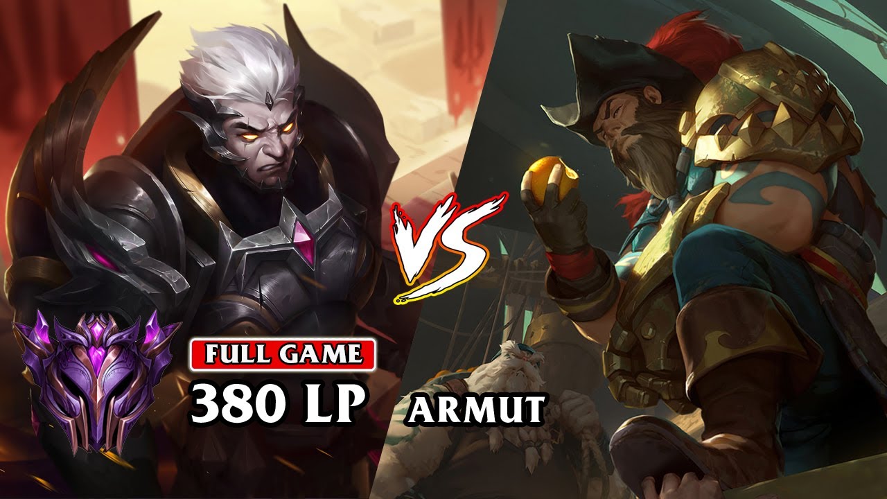 [EUW] MASTERS DARIUS ''RHOKU'' vs CHALLENGER GANGPLANK ''ARMUT'' - TopLane Kingdom