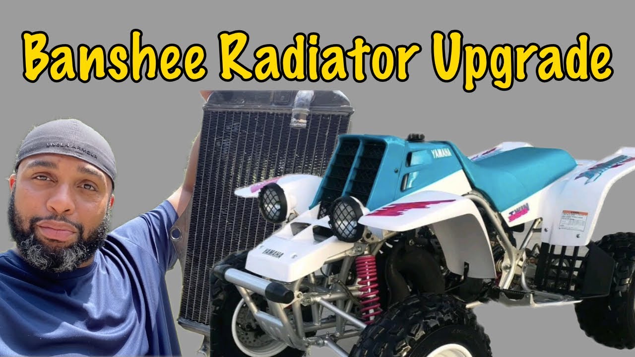 1992 Banshee Over Sized Radiator Install