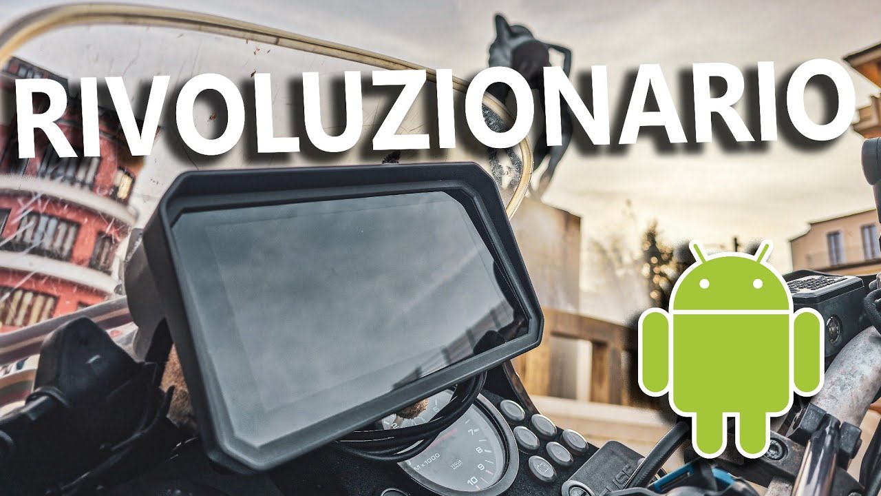NAVIGATORE ANDROID PER MOTO! RIVOLUZIONARIO ED ECONOMICO! AOOCCI U6 - DELIRIUM ADVENTURE