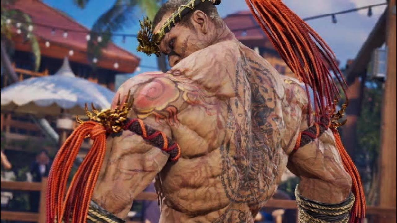 TEKKEN 8: Fahkumram "So Weak" Winpose on TEKKEN Girls