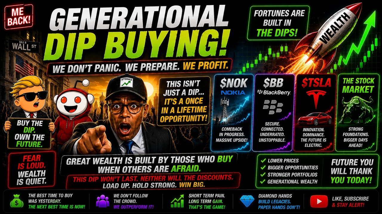 GENERATIONAL DIP BUYING TIME