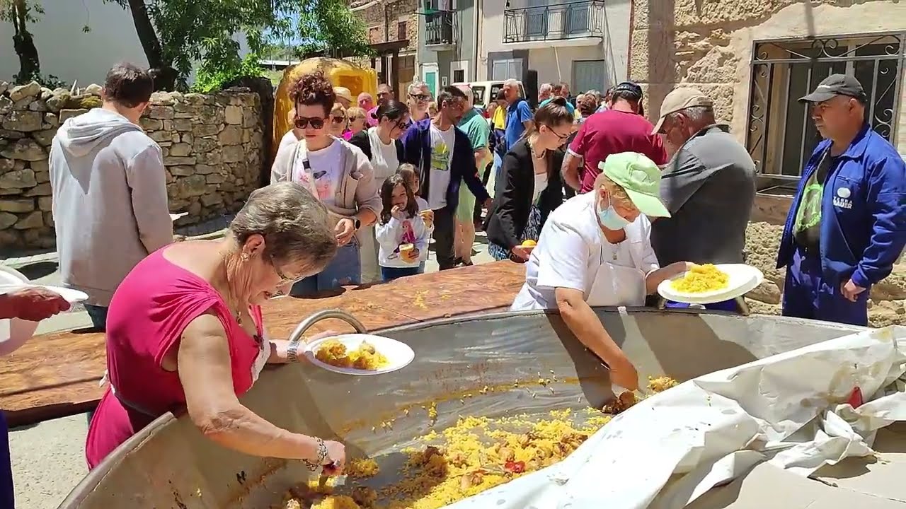 Paellada en Corporario por las fiestas de San Blas