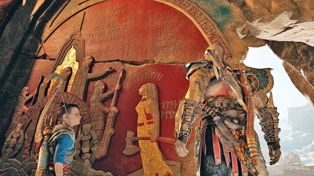 God Of War 4 - Faye's Secret & Kratos See His Future (God of War 5 Prophecy)