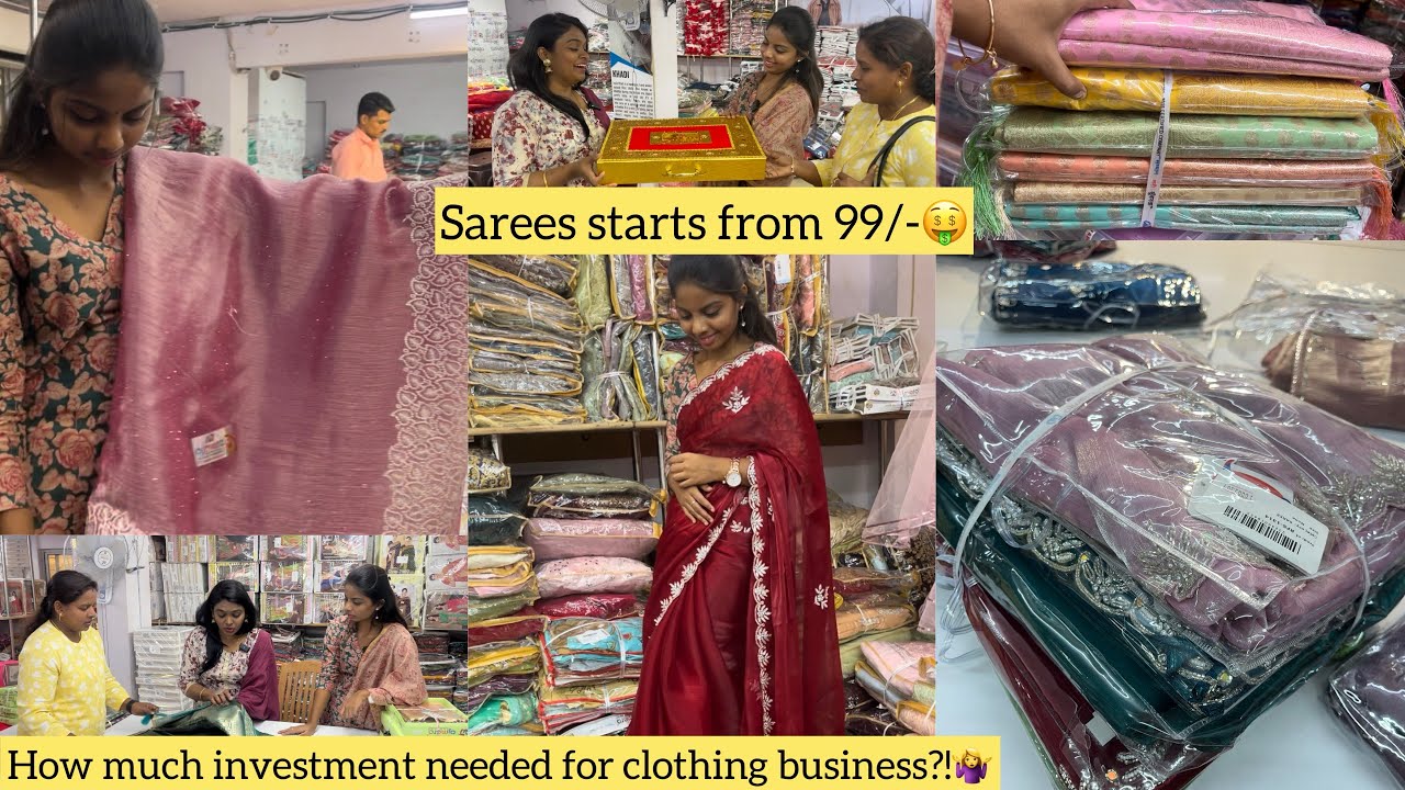 Any ideas to start busniess🤷‍♀️👩‍💼||Saree business💰|Business ideas for homemakers #yt