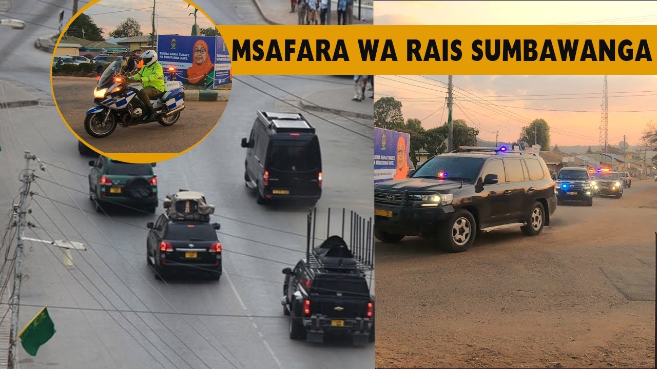 MSAFARA WA RAIS MHE DK SAMIA SULUHU HASSAN WASHANGAZA WATU
