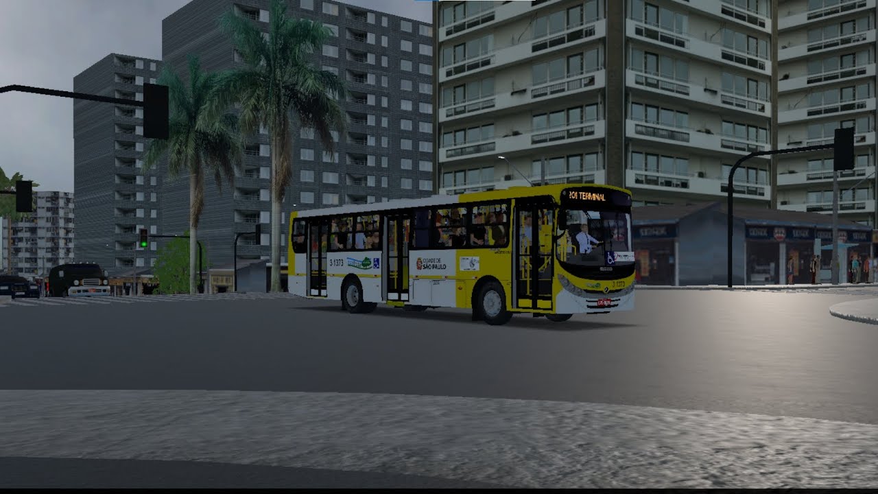 Gameplay PBS - Linha 201 do Mapa Barreiros com Apache Vip 2 OF1722M