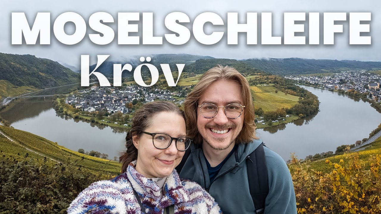 MOSELSCHLEIFE in Kr&ouml;v - Wandern mit Aussicht auf dem Rundweg &bdquo;Weinrast mit Weitblick&ldquo;