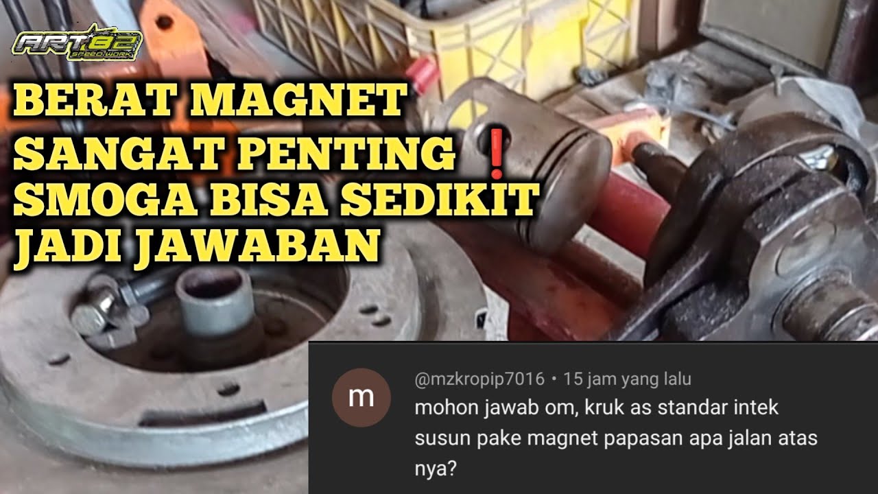 BERAT MAGNET SANGAT MEMPENGARUHI TORSI VESPA KALIAN❗❗