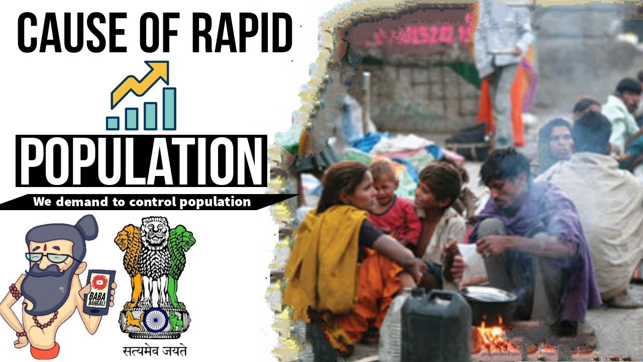 Causes for Rapid  growth Of Population In India| Population Explosion | UPSC | UGC NET Economics