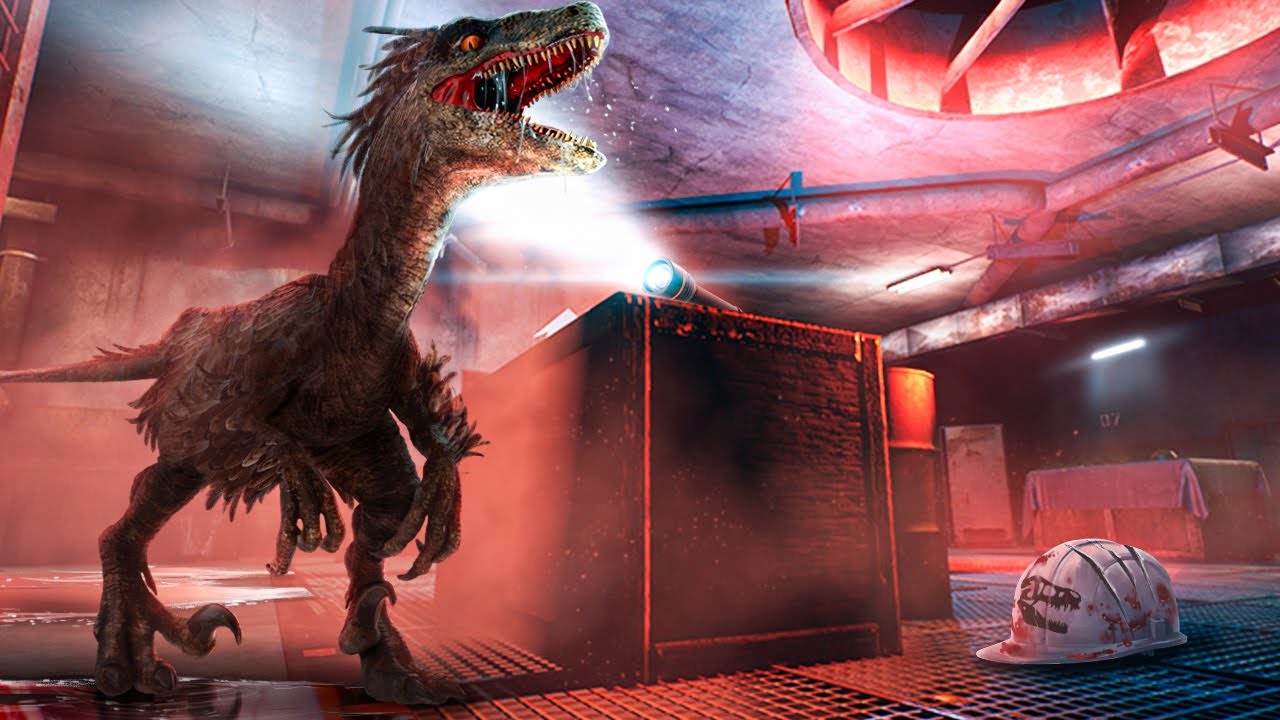 Trying to Escape a Top Secret Facility With... RAPTORS!!