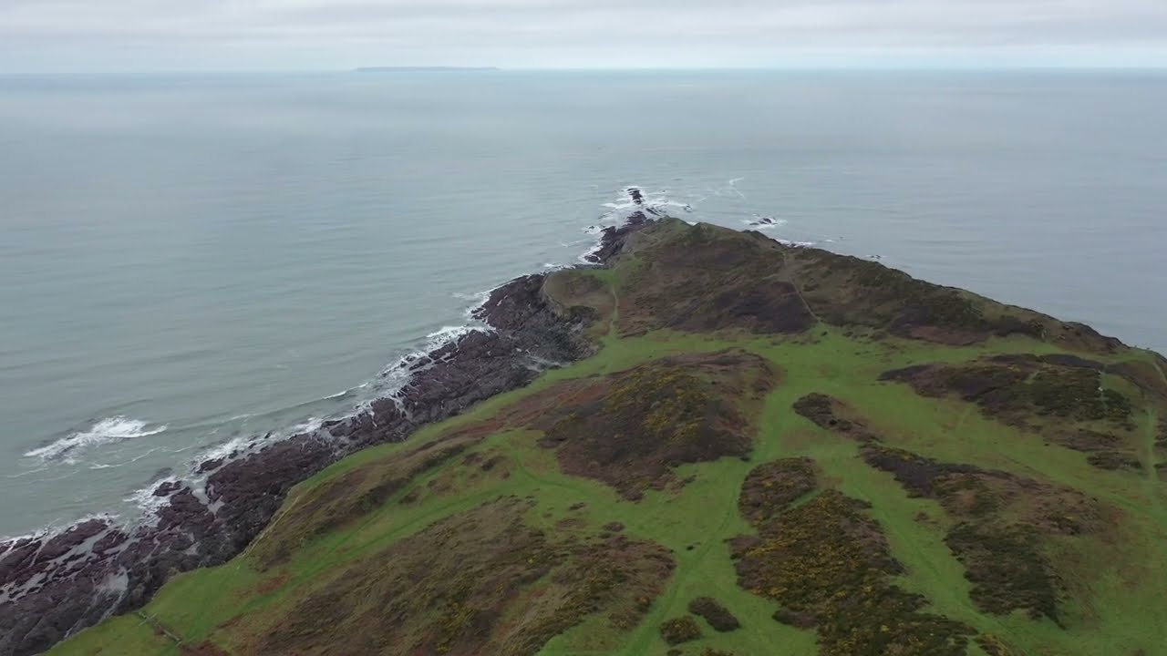 Drone Flight from Mortehoe to Woolacombe