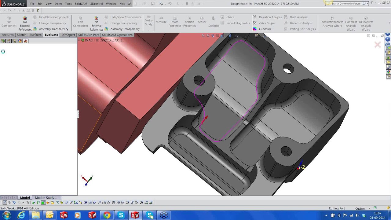 SolidCAM University: Machining an Aerospace Part using iMachining 3D, HSM & Sim 5X