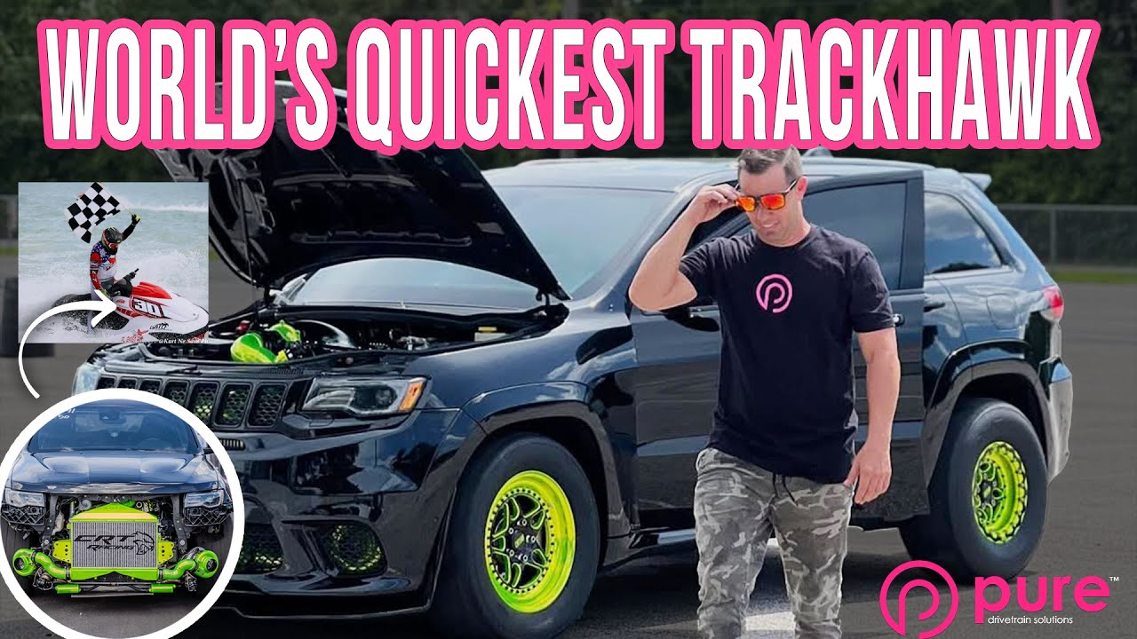 World's Quickest and Fastest Jeep Track Hawk! 2500HP Twin Turbo the does 7's in the 1/4 Mile