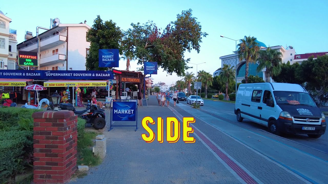 SIDE STADTSPAZIERGANG von PRENSES bis BARUT HEMERA. TÜRKEI #side #türkei