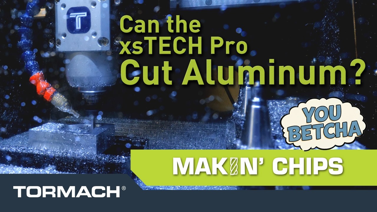 Может ли фрезерный станок xsTECH Pro резать алюминий? #madewithtormach #stem #cncrouter