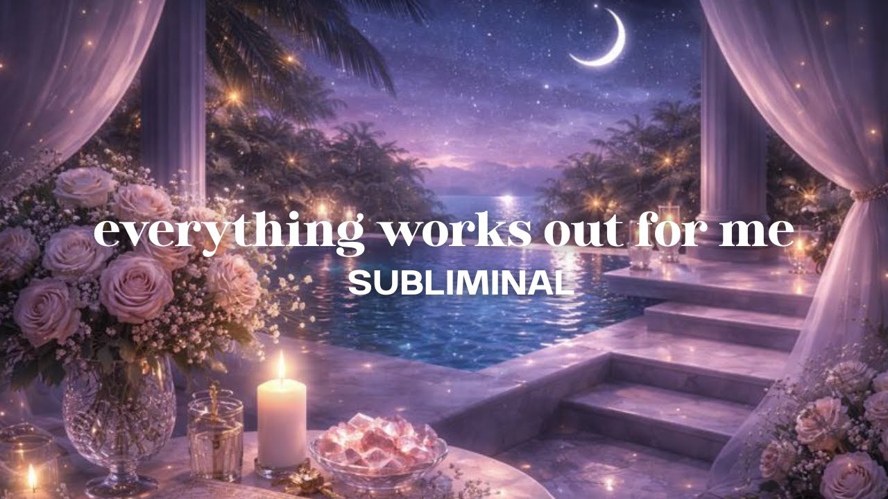 everything works out for me subliminal | affirmations for self concept and abundance 432 hz