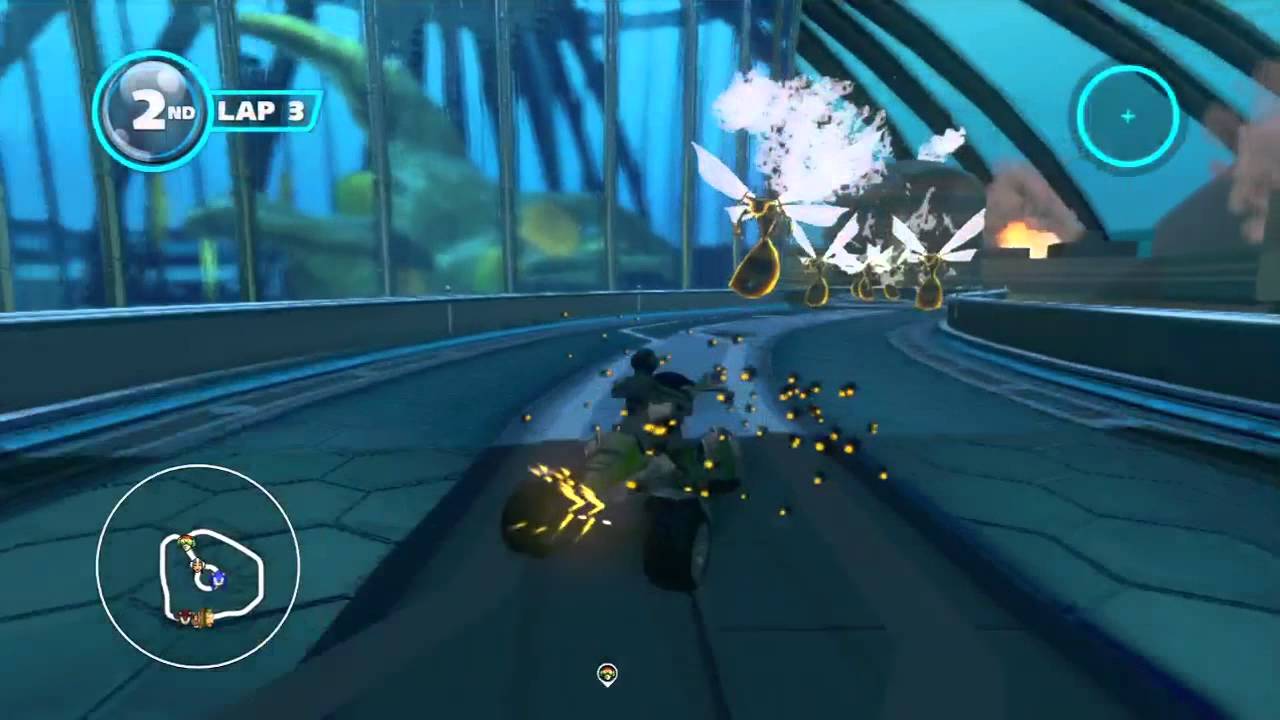 Sonic & All-Stars Racing Transformed (360) - Online Match #57: Burning Depths (Race)