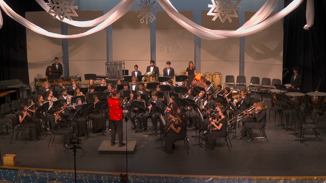 2025 Briar Woods High School Holiday Concert Symphonic Winds 2025-12-18