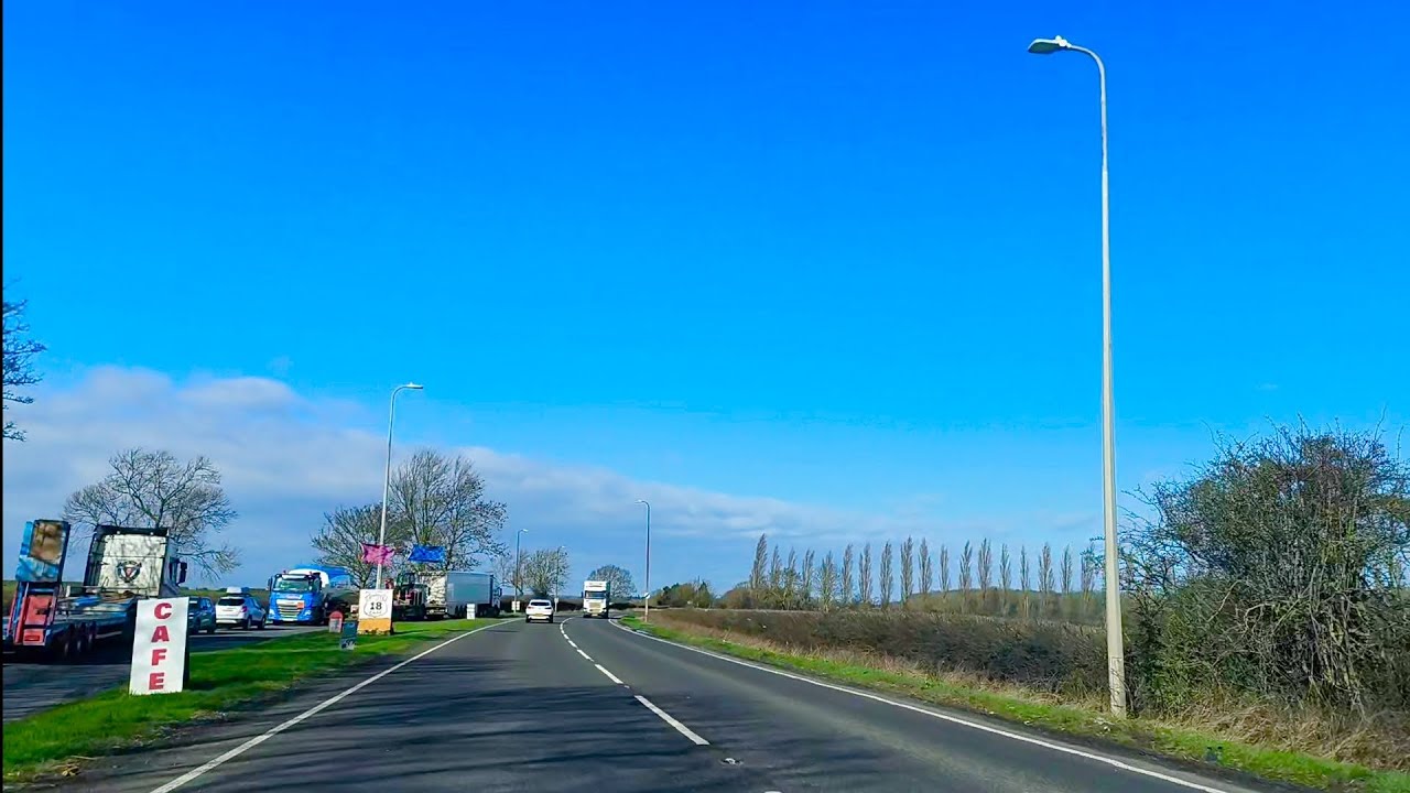 POV DRIVING THROUGH LINCOLNSHIRE #driving#sun#vlog#uk#roads